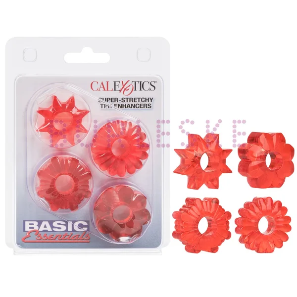 BURLESKE CALEXOTICS KIT SUPER STRETCHY SE-1737-03 ROJO 1
