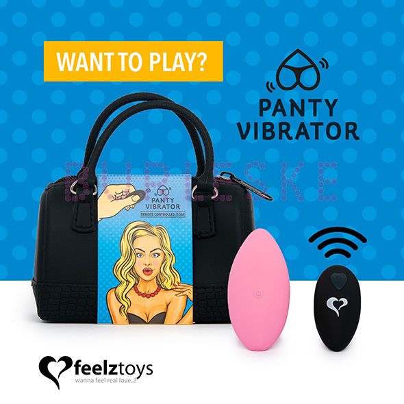 BURLESKE FEELZTOYS PANTY VIBE REMOTE ROSA 1