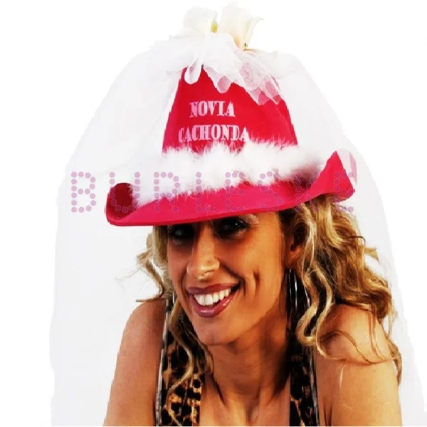 BURLESKE FEMARVI SOMBRERO NOVIA CACHONDA 1