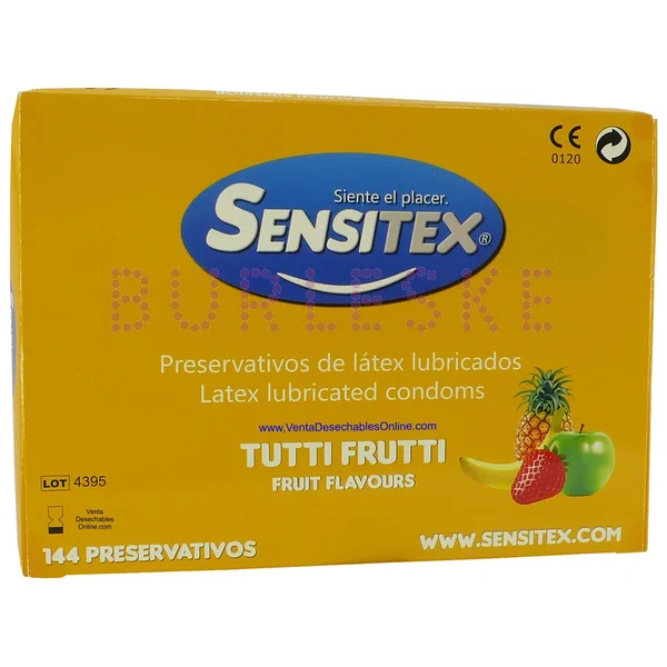 BURLESKE SENSITEX SABORES 144 uds 1