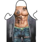 BURLESKE DELANTAL TATTOO MAN